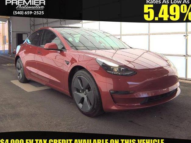 TESLA MODEL 3 2022 5YJ3E1EB5NF315156 image